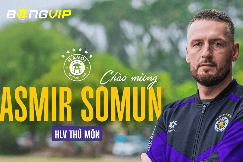 HLV thủ môn Asmir Somun của CLB Hà Nội