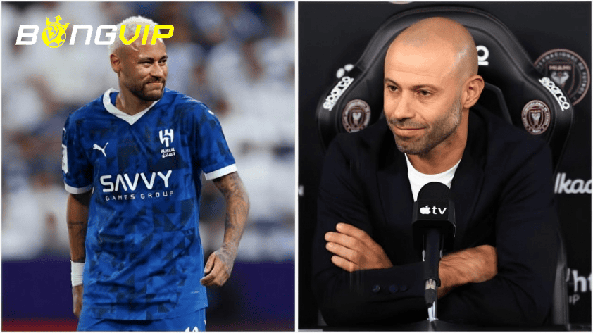 Mascherano khẳng định Inter Miami khó có cơ hội chiêu mộ Neymar. Ảnh: Getty