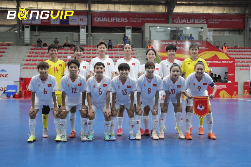 ĐT futsal nữ Việt Nam đã chắc chắn góp mặt ở VCK nữ futsal châu Á